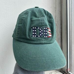 Dairy Boy Green American flag baseball hat